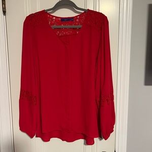 NWOT Beautiful Red Blouse